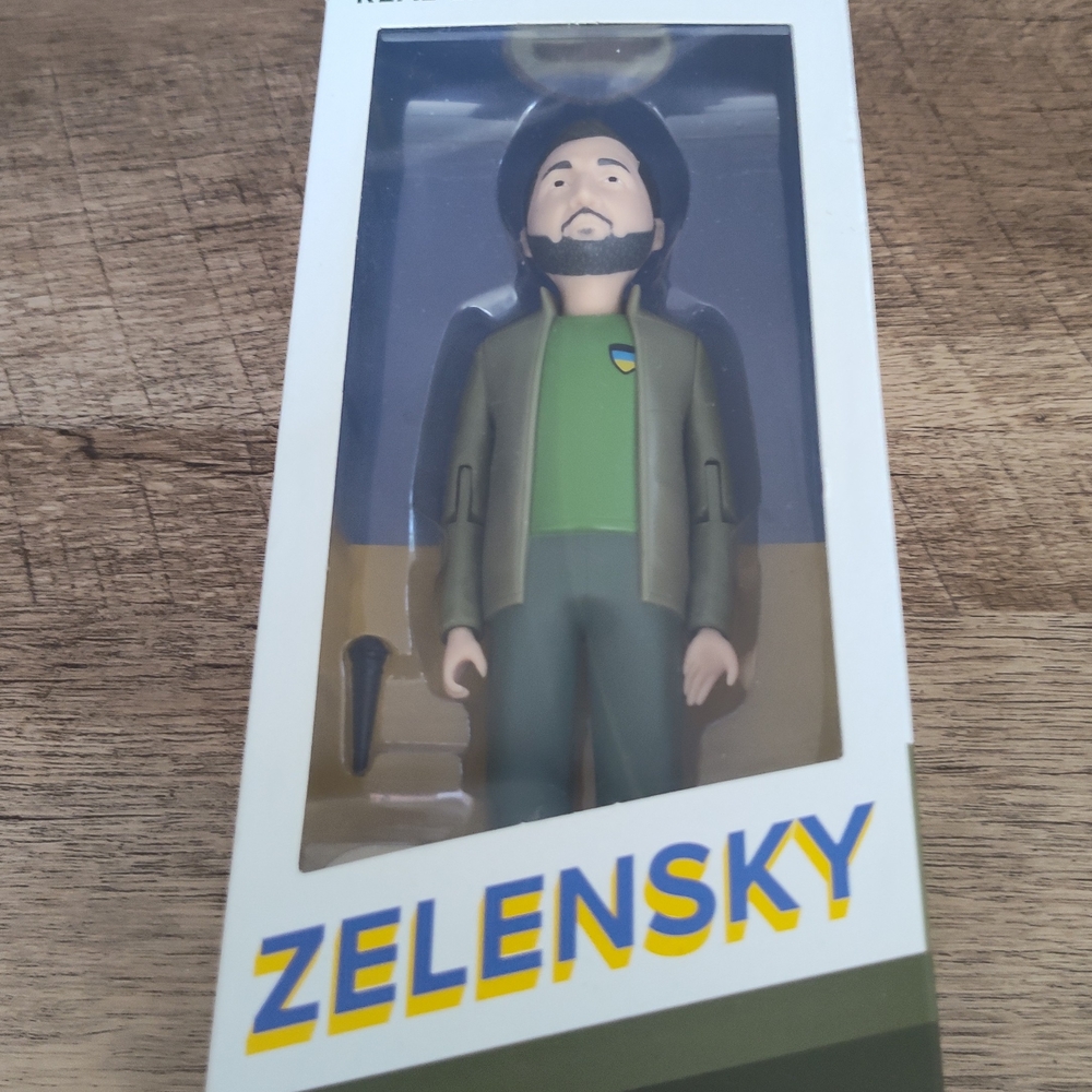 FCTRY 6" Zelensky Action Figure with Green Outfit
